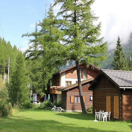 Modern Chalet In Saas Balen With Garden Exteriér fotografie