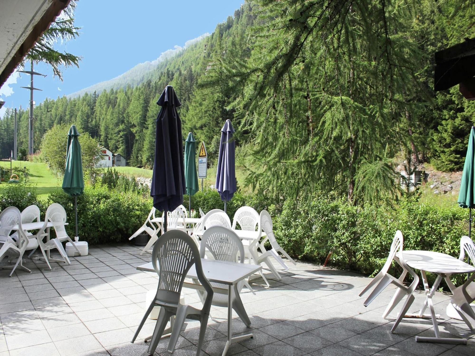 Modern Chalet In Saas Balen With Garden Exteriér fotografie