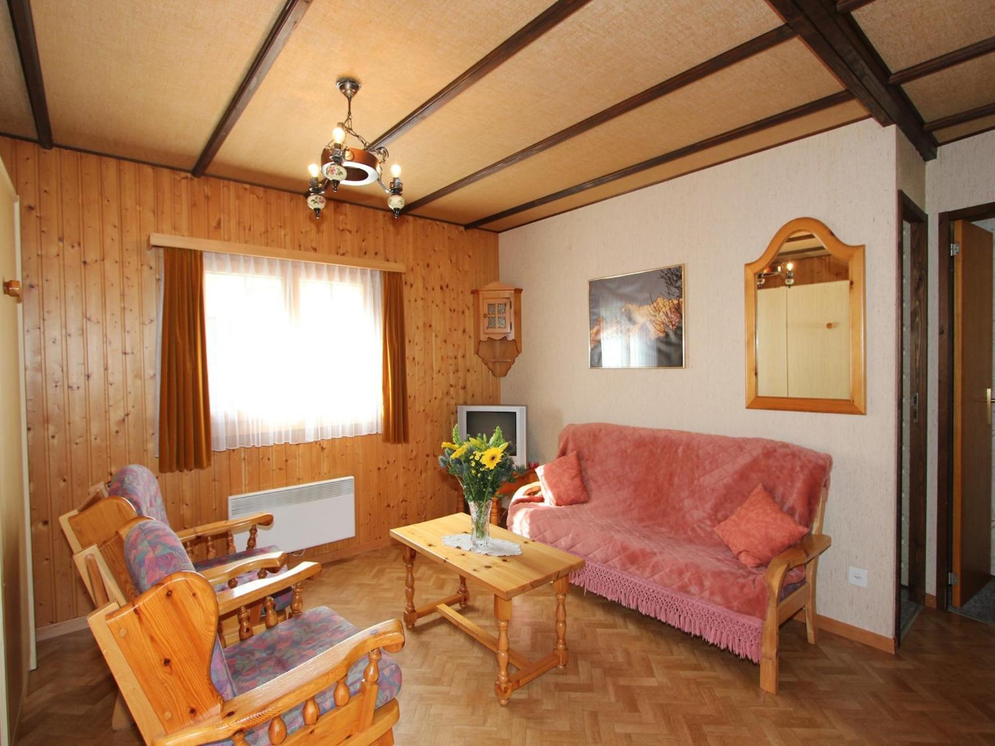 Modern Chalet In Saas Balen With Garden Exteriér fotografie