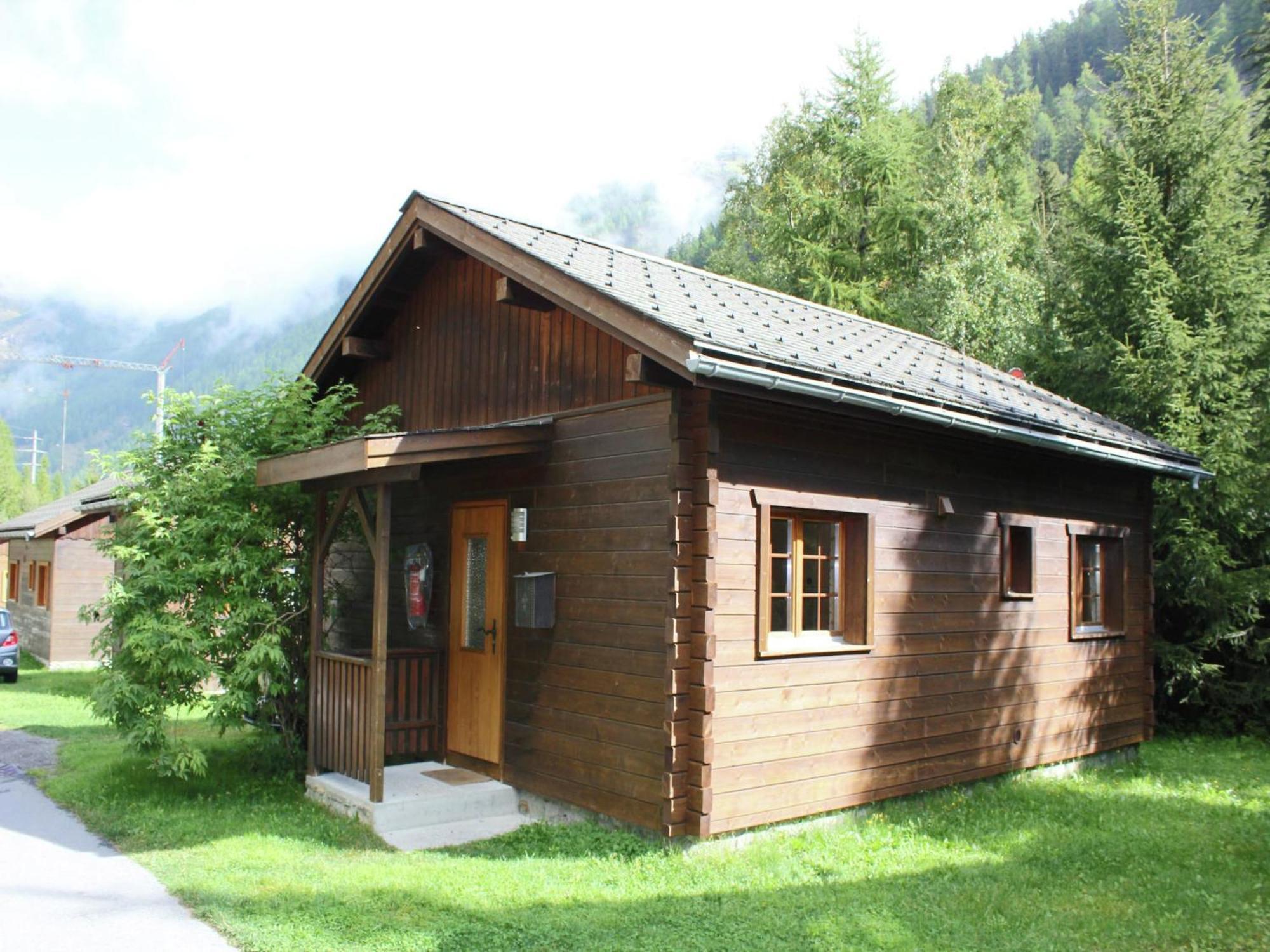 Modern Chalet In Saas Balen With Garden Exteriér fotografie